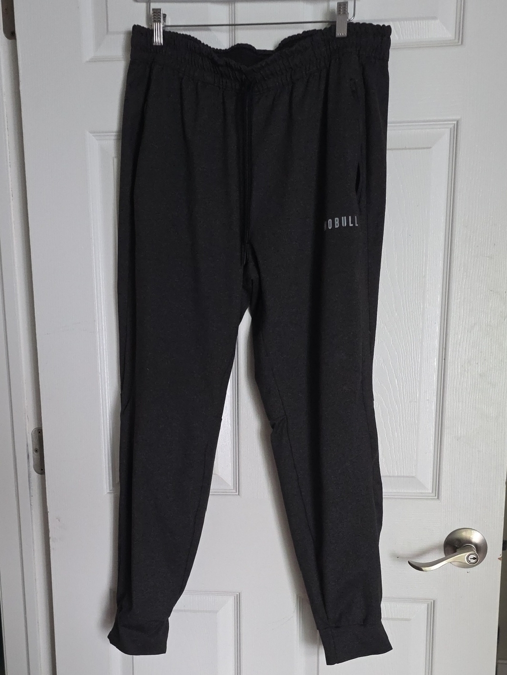 NOBULL Men's Charcoal Black Jogger Sweatpants